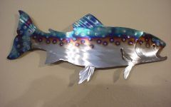 Stainless Steel Fish Wall Art