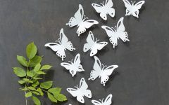 15 Best 3d Butterfly Wall Art