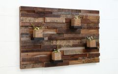 15 Best Collection of Reclaimed Wood Wall Accents
