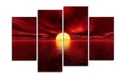 Red Canvas Wall Art