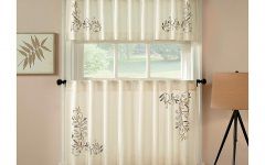  Best 20+ of Scroll Leaf 3-piece Curtain Tier and Valance Sets