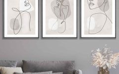 15 Best Collection of Line Abstract Wall Art