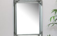 15 Collection of Silver Beaded Arch Top Wall Mirrors