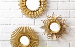  Best 20+ of Small Gold Wall Mirrors