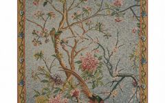 The 20 Best Collection of Blended Fabric Spring Blossom Tapestries