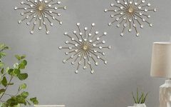 15 Best Ideas Starburst Jeweled Hanging Wall Art