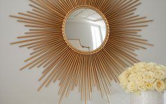 Sun Ray Wall Mirrors