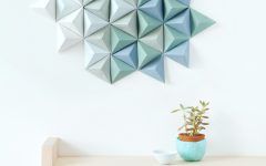 The 15 Best Collection of 3d Triangle Wall Art