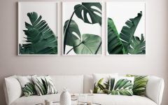 2024 Best of Tropical Leaves Wall Art