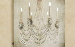15 Collection of Chandelier Canvas Wall Art