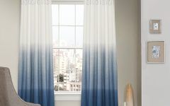 Ombre Embroidery Curtain Panels