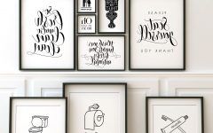 15 The Best Wall Art for the Bathroom