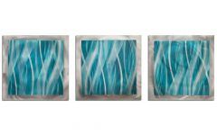 Top 15 of Turquoise Metal Wall Art