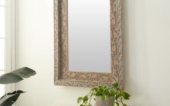 Top 15 of Medium Brown Wood Wall Mirrors