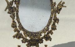 Aged Silver Vanity Mirrors