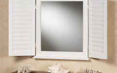 2024 Popular Wall Mirrors with Shutters