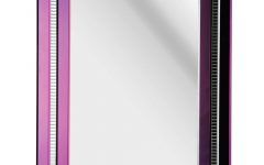 20 Collection of Purple Wall Mirrors