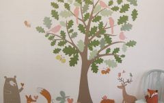 Top 15 of Oak Tree Vinyl Wall Art
