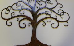 Wrought Iron Tree Wall Art